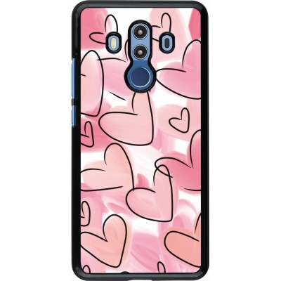 Coque Huawei Mate 10 Pro - Easter 2023 pink hearts