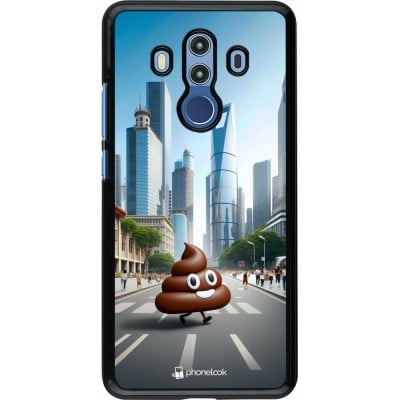 Coque Huawei Mate 10 Pro - Emoji Caca walk