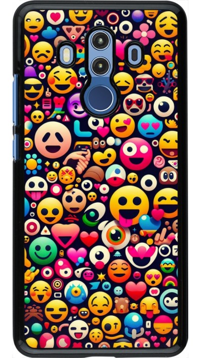 Coque Huawei Mate 10 Pro - Emoji Mix Color