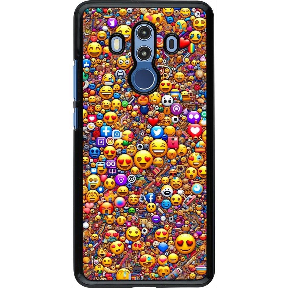 Coque Huawei Mate 10 Pro - Emoji mixed