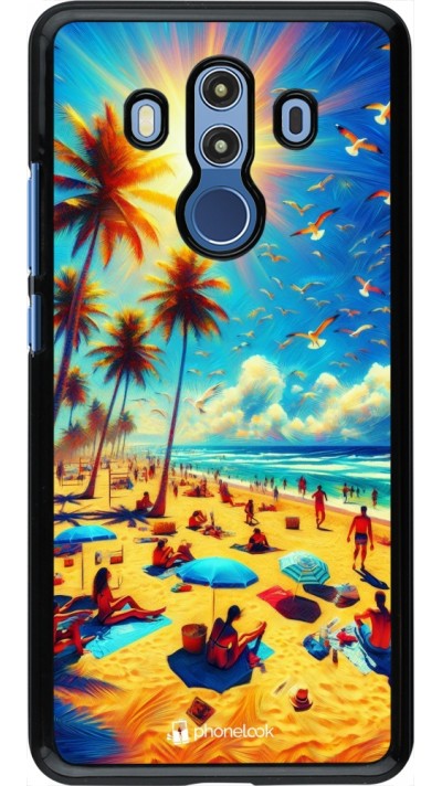 Coque Huawei Mate 10 Pro - Été Paradis Paint