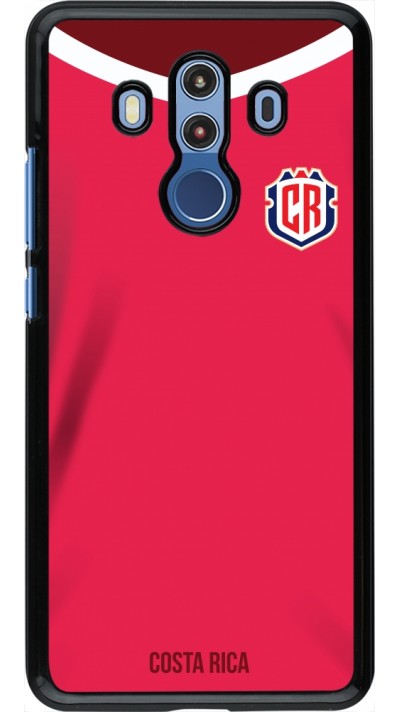 Coque Huawei Mate 10 Pro - Maillot de football Costa Rica 2022 personnalisable