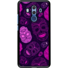 Coque Huawei Mate 10 Pro - Halloween 2023 pink skulls