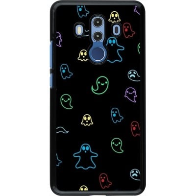 Coque Huawei Mate 10 Pro - Halloween 2024 colorful ghosts