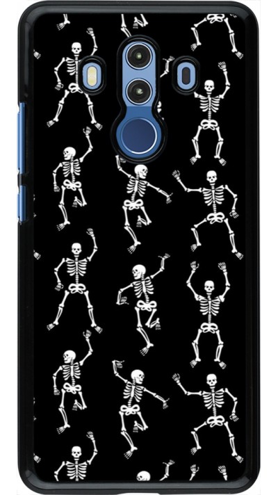 Coque Huawei Mate 10 Pro - Halloween 2024 dancing skeleton