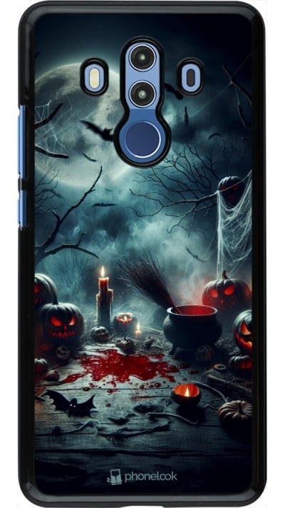 Coque Huawei Mate 10 Pro - Halloween 2024 Dark Moon