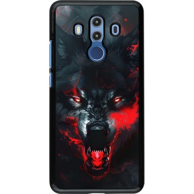 Coque Huawei Mate 10 Pro - Halloween 2024 mad werewolf