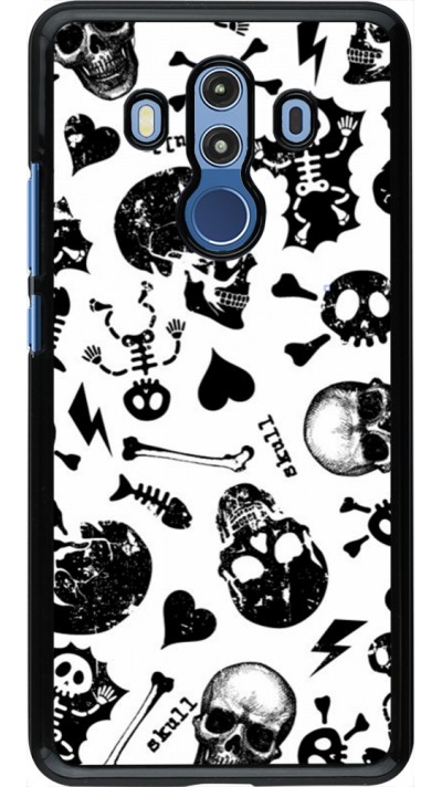 Coque Huawei Mate 10 Pro - Halloween 2024 skeleton mix