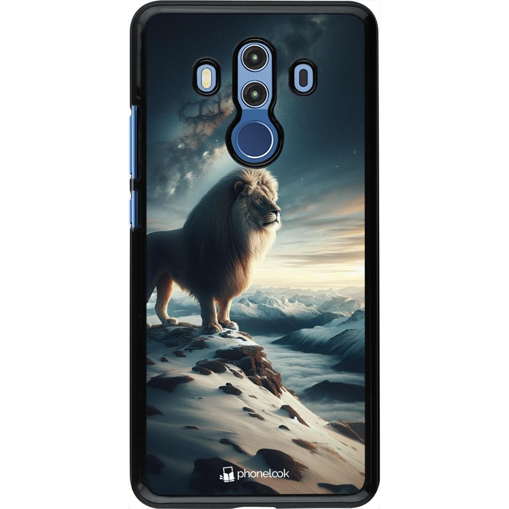 Coque Huawei Mate 10 Pro - Le lion blanc