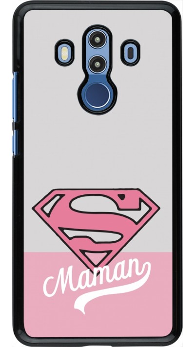 Coque Huawei Mate 10 Pro - Mom 2024 Super hero maman