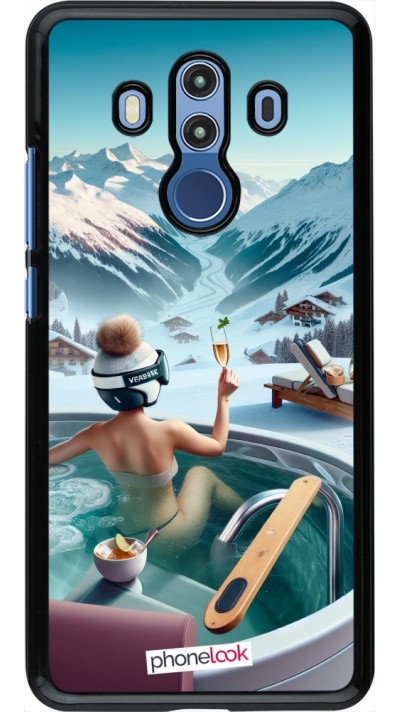 Coque Huawei Mate 10 Pro - Montagne Glamour Jacuzzi