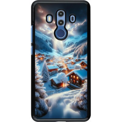 Coque Huawei Mate 10 Pro - Mont Neige Lumière