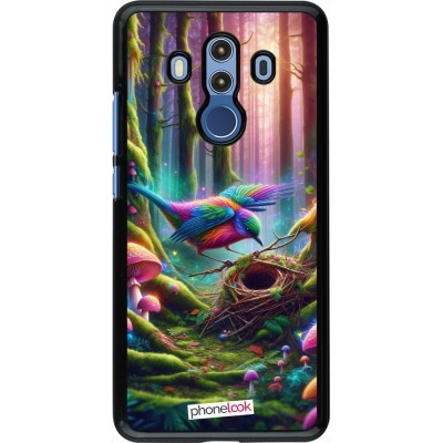 Coque Huawei Mate 10 Pro - Oiseau Nid Forêt