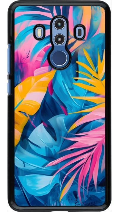 Coque Huawei Mate 10 Pro - Palms Blue