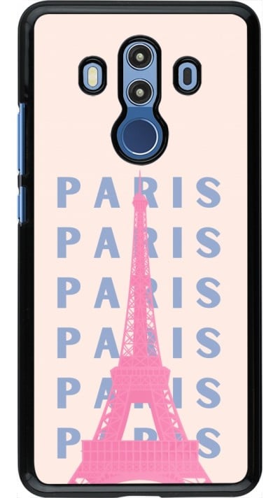 Coque Huawei Mate 10 Pro - Paris Pink Print