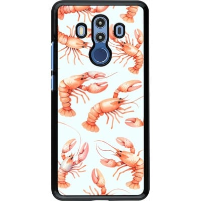 Coque Huawei Mate 10 Pro - Pattern de homards pastels