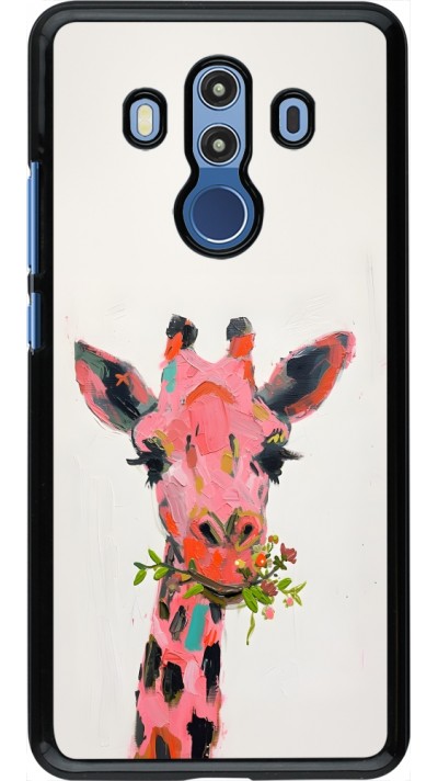 Coque Huawei Mate 10 Pro - Pink Girafe Paint