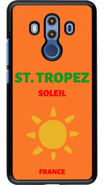 Coque Huawei Mate 10 Pro - Pop Summer Destination St-Tropez