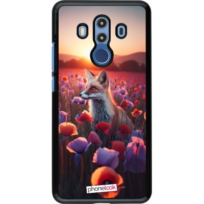 Coque Huawei Mate 10 Pro - Renard pourpre au crépuscule