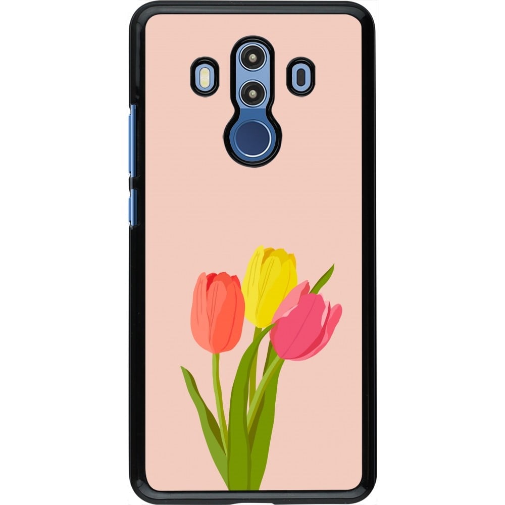 Coque Huawei Mate 10 Pro - Spring 23 tulip trio