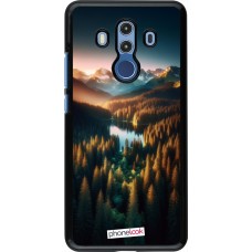 Coque Huawei Mate 10 Pro - Sunset Forest Lake