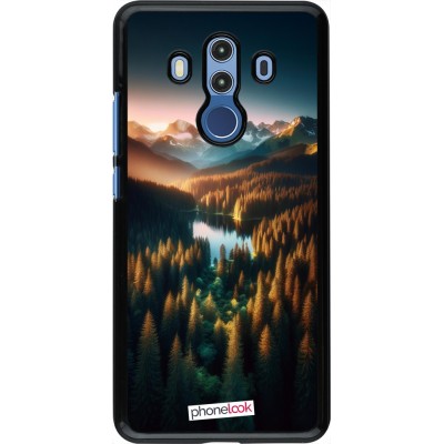 Coque Huawei Mate 10 Pro - Sunset Forest Lake