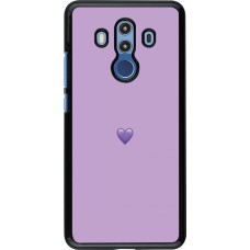 Coque Huawei Mate 10 Pro - Valentine 2023 purpule single heart