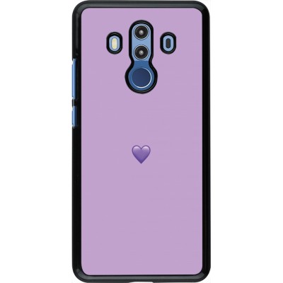 Coque Huawei Mate 10 Pro - Valentine 2023 purpule single heart