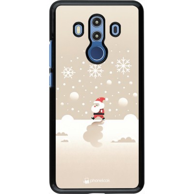 Coque Huawei Mate 10 Pro - Noël 2023 Minimalist Santa