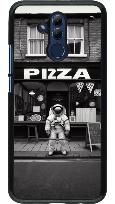 Coque Huawei Mate 20 Lite - Astronaute devant une Pizzeria