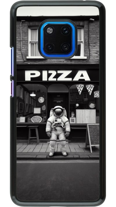 Coque Huawei Mate 20 Pro - Astronaute devant une Pizzeria