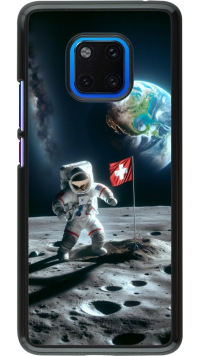 Coque Huawei Mate 20 Pro - Astro Suisse sur lune