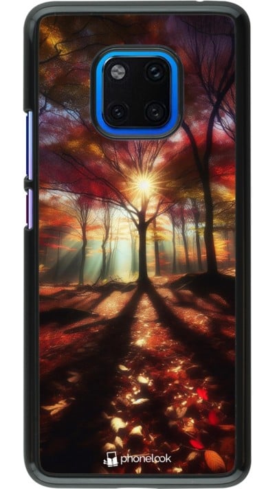 Coque Huawei Mate 20 Pro - Automne doré glare