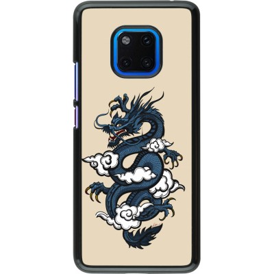 Coque Huawei Mate 20 Pro - Blue Dragon Tattoo