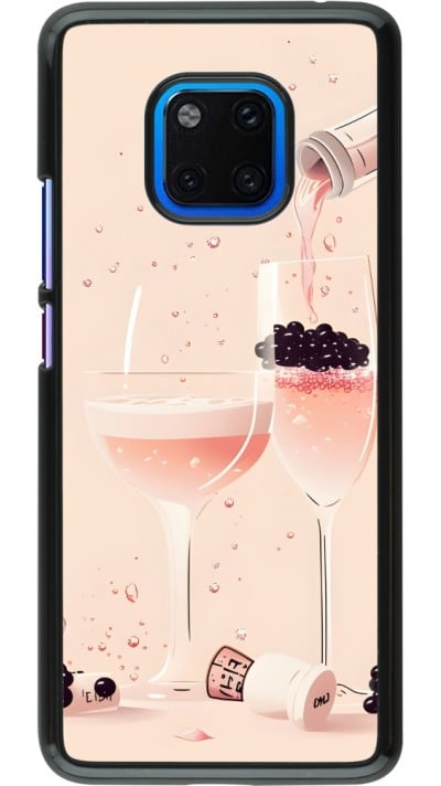 Coque Huawei Mate 20 Pro - Champagne Pouring Pink