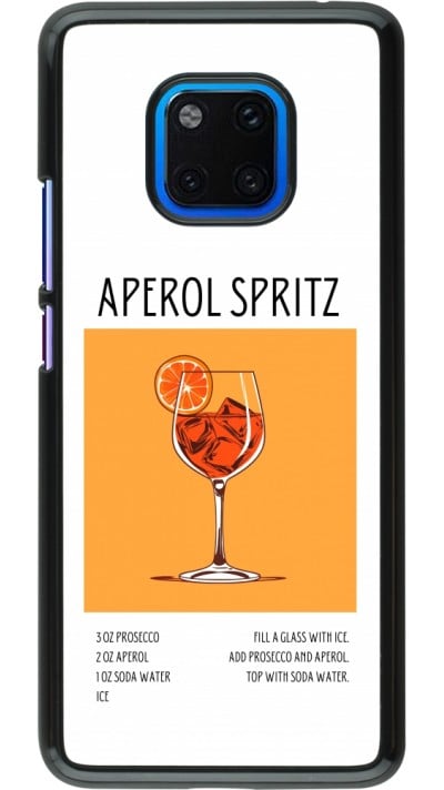 Coque Huawei Mate 20 Pro - Cocktail recette Aperol Spritz