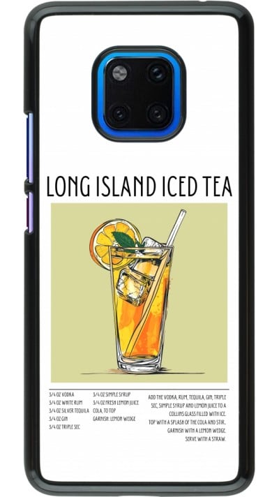 Coque Huawei Mate 20 Pro - Cocktail recette Long Island Ice Tea