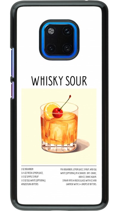 Coque Huawei Mate 20 Pro - Cocktail recette Whisky Sour