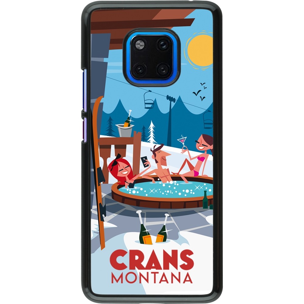 Coque Huawei Mate 20 Pro - Crans-Montana Mountain Jacuzzi