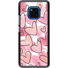 Coque Huawei Mate 20 Pro - Easter 2023 pink hearts