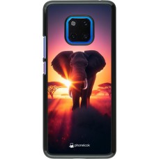 Coque Huawei Mate 20 Pro - Elephant Sunrise Beauty