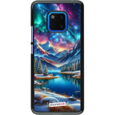 Coque Huawei Mate 20 Pro - Fantasy Mountain Lake Sky Stars