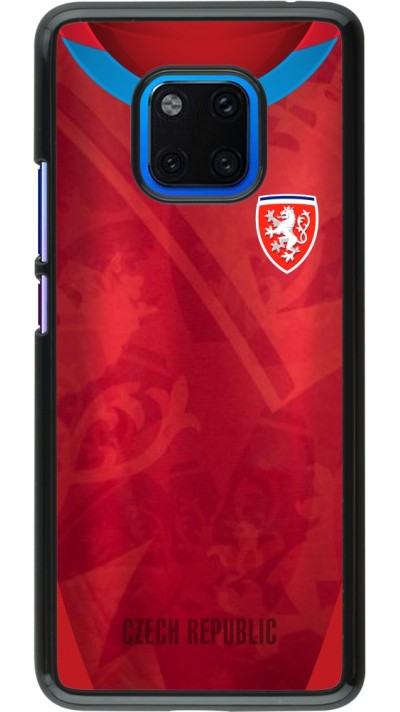 Coque Huawei Mate 20 Pro - Maillot de football République Tchèque personnalisable