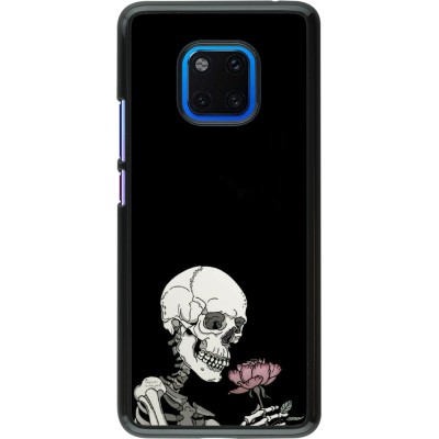 Coque Huawei Mate 20 Pro - Halloween 2023 rose and skeleton