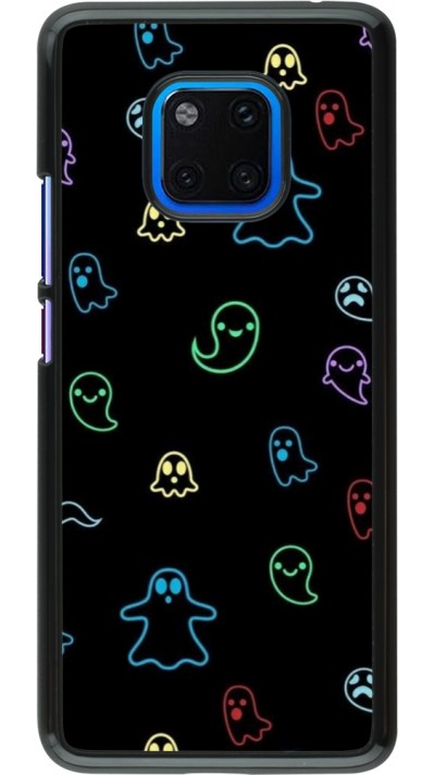 Coque Huawei Mate 20 Pro - Halloween 2024 colorful ghosts