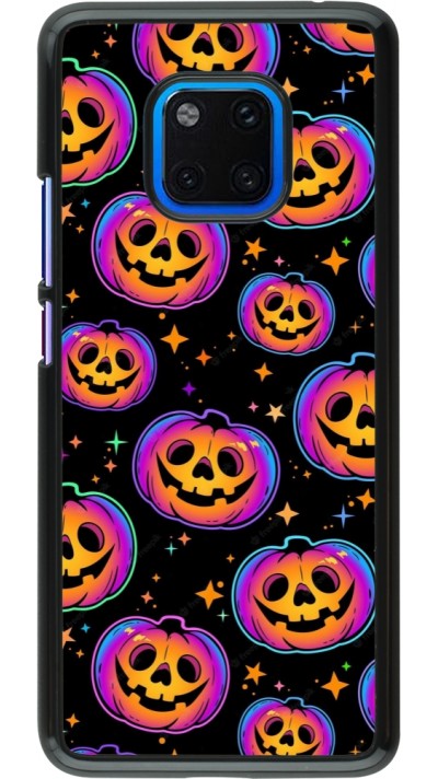 Coque Huawei Mate 20 Pro - Halloween 2024 rainbow pumpkins