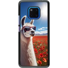 Coque Huawei Mate 20 Pro - Lama Chic en Coquelicot