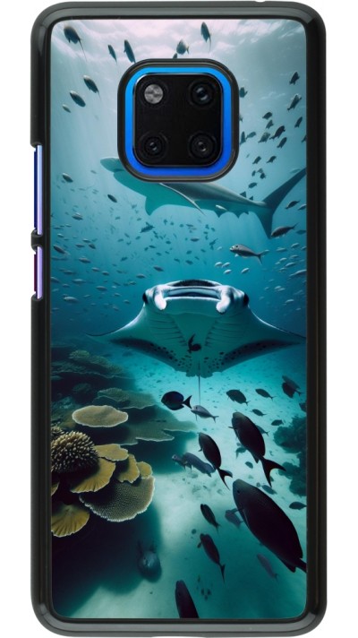 Coque Huawei Mate 20 Pro - Manta Lagon Nettoyage