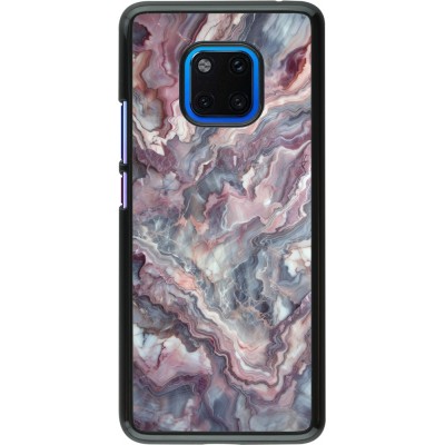 Coque Huawei Mate 20 Pro - Marbre violette argentée