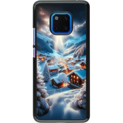 Coque Huawei Mate 20 Pro - Mont Neige Lumière